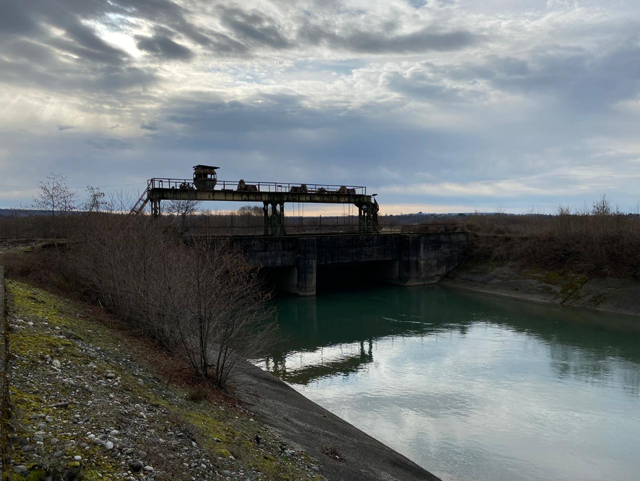 Gali dam of the Enguri hydropower complex